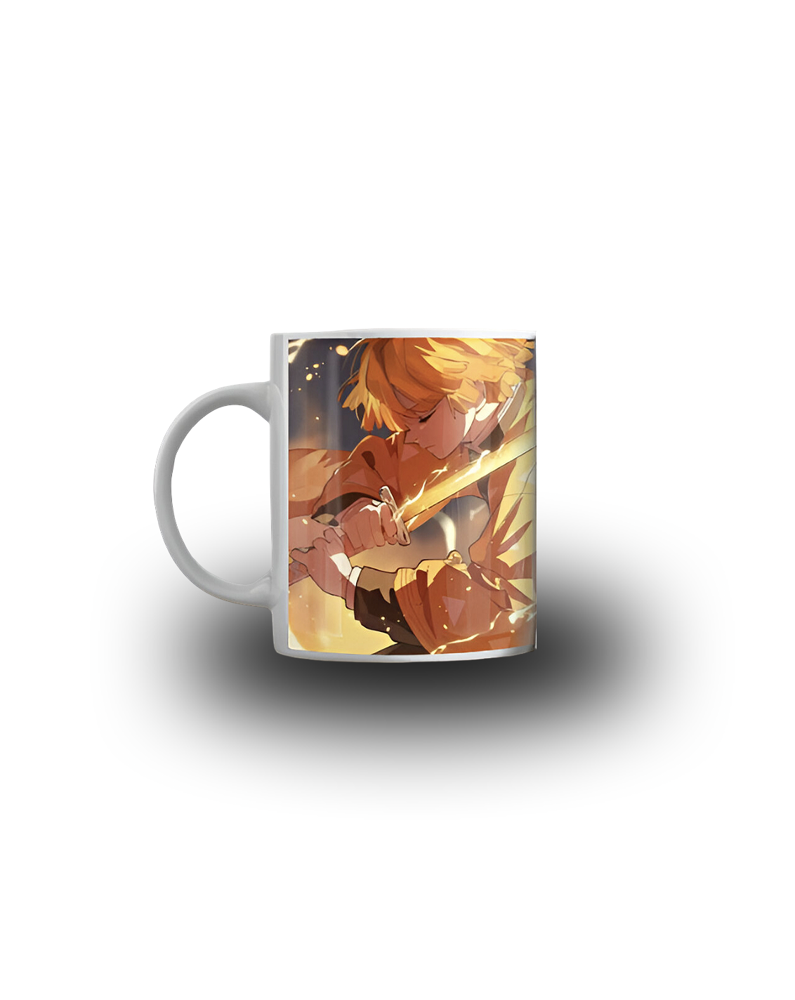 Zenitsu Printed Cup – Sublimation Design