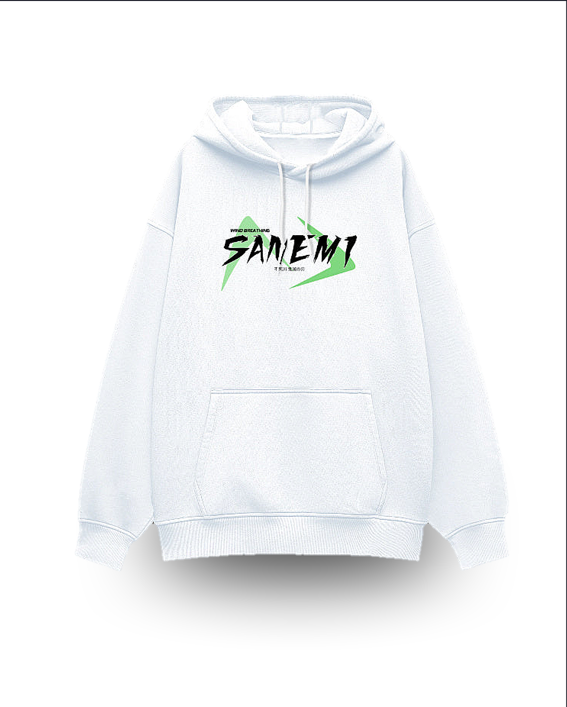 Sanemi Shinazugawa Oversized Hoodie – DTG Printed