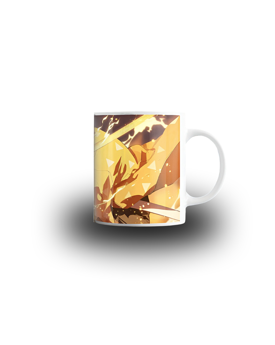 Zenitsu Printed Cup – Sublimation Design